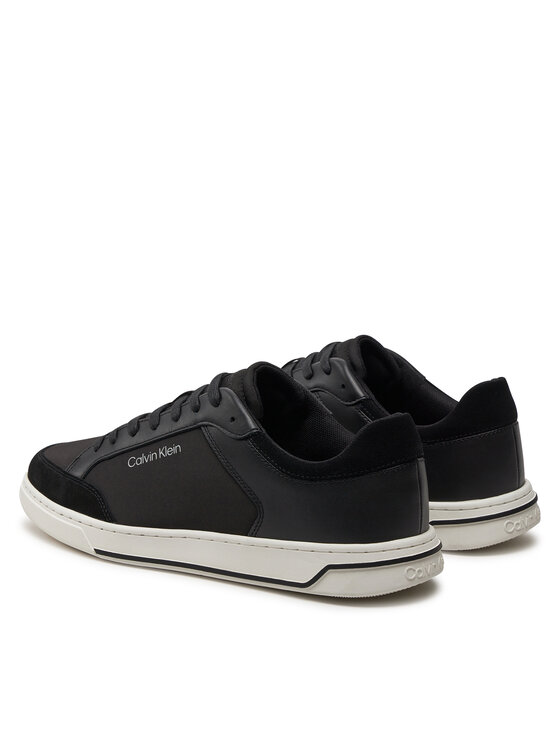 Calvin Klein Calvin Klein Sneakersy Low Top Lace Up Mix HM0HM01395 Černá