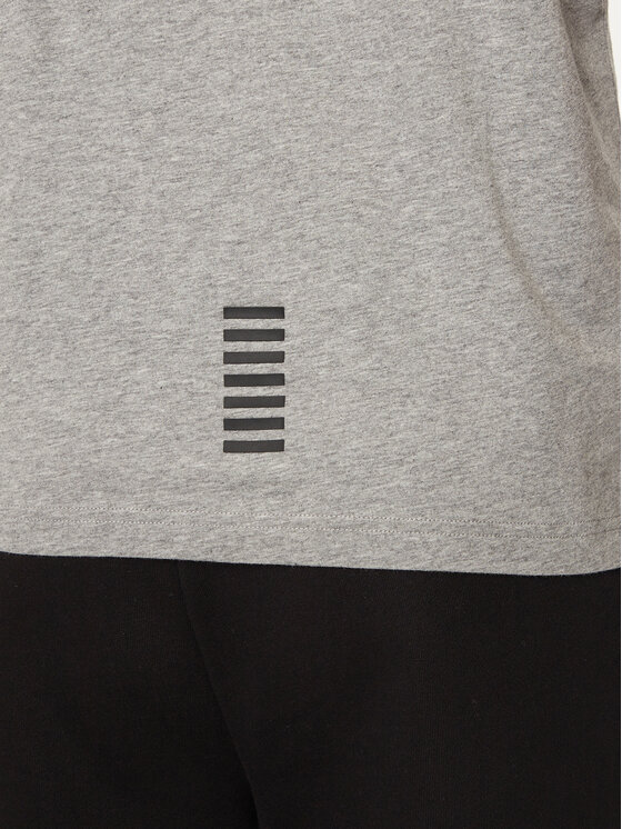 EA7 Emporio Armani EA7 Emporio Armani T-Shirt 8NPT25 PJVPZ Šedá Regular Fit
