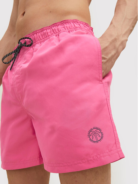 Jack & Jones Jack & Jones Kopalne hlače Crete 12202956 Roza Regular Fit