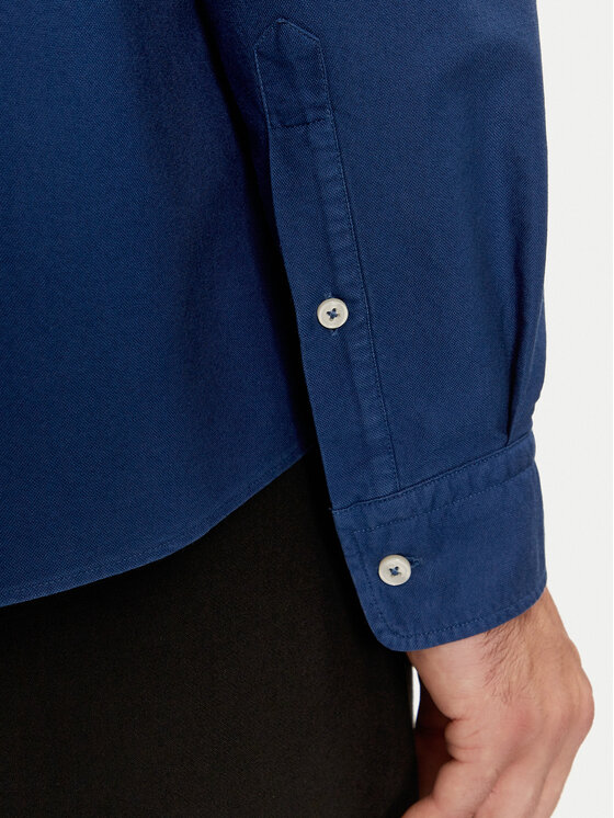BOSS Boss Srajca H-Roan 50521996 Modra Slim Fit
