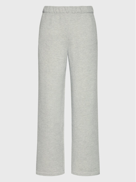 Americanos Americanos Teplákové nohavice Unisex Chicago Sivá Wide Leg
