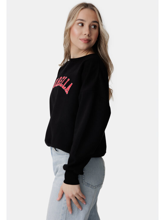 LAURELLA LAURELLA Mikina 1TU002 Černá Regular Fit