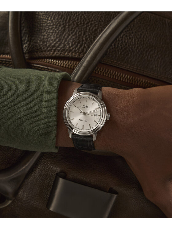 Timex Timex Zegarek TW2Y22900 Czarny