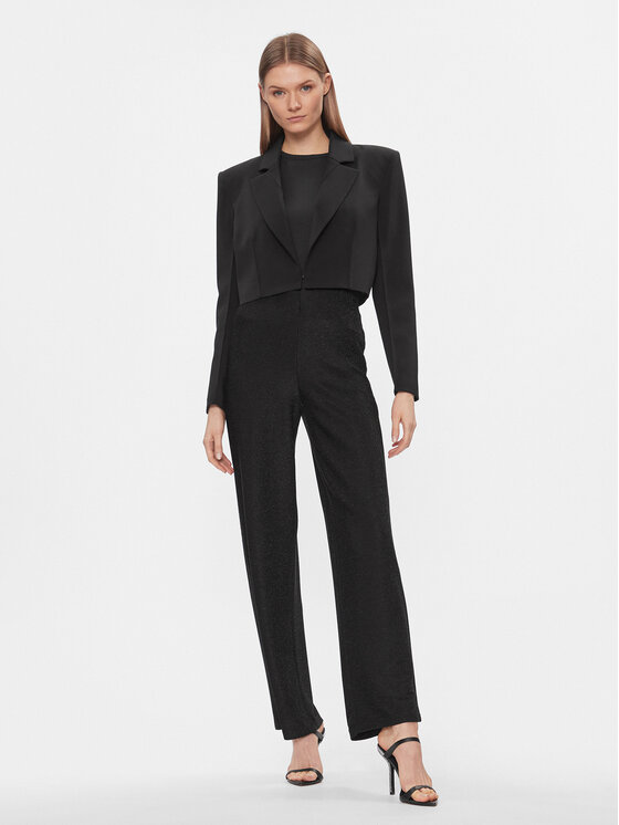ONLY ONLY Παντελόνι υφασμάτινο 15308037 Μαύρο Regular Fit