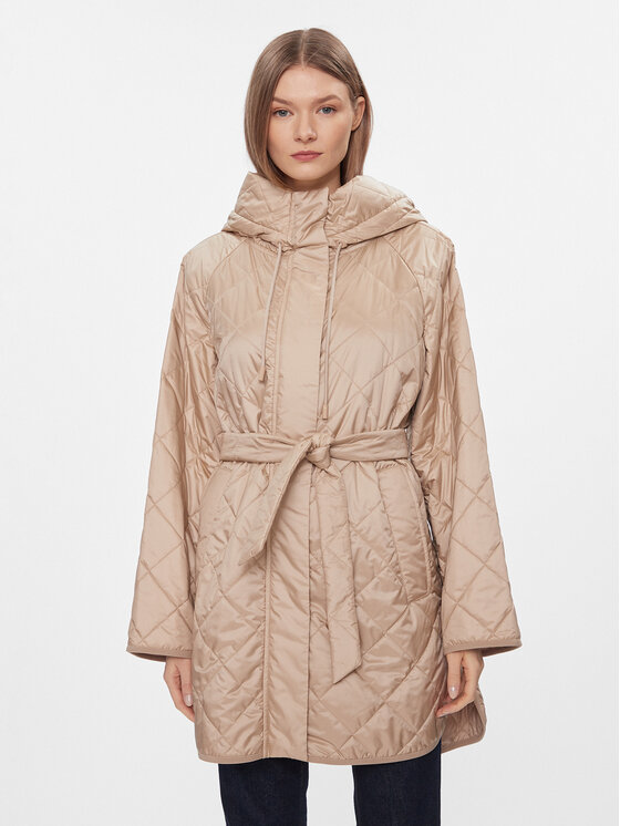 Weekend Max Mara Weekend Max Mara Kevad-sügis jope Ribera 2415491011 Beež Regular Fit