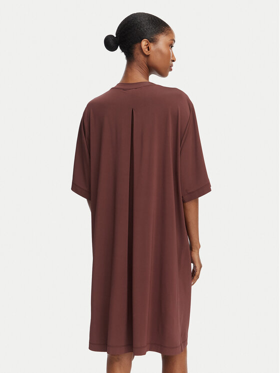 Max Mara Beachwear Max Mara Beachwear Φόρεμα καθημερινό 2616621049650 Καφέ Regular Fit