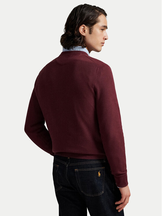Polo Ralph Lauren Polo Ralph Lauren Džemper 710918163520 Tamnocrvena Regular Fit