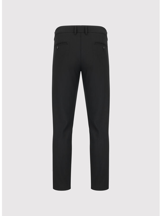 Pako Lorente Pako Lorente Spodnie materiałowe P25WF-WX-006 Czarny Slim Fit
