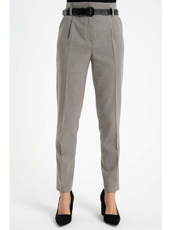 CLICK CLICK Dámské kalhoty 30-440 Černá Comfortable Fit