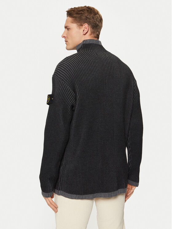 Stone Island Stone Island Pulover 8115516C1 Gri Regular Fit