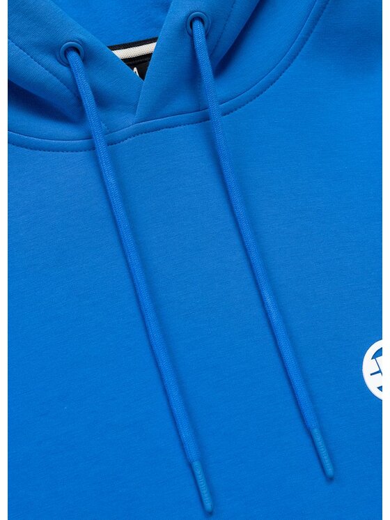 PITBULL PITBULL Bluza CHARGER SMALL LOGO Niebieski Regular Fit