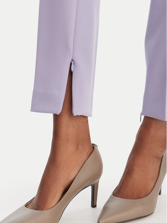 HUGO HUGO Szövet nadrág Hedima-1 50544742 Lila Slim Fit