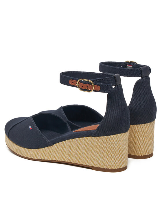 Tommy Hilfiger Tommy Hilfiger Espadrile FW0FW08657 Bleumarin