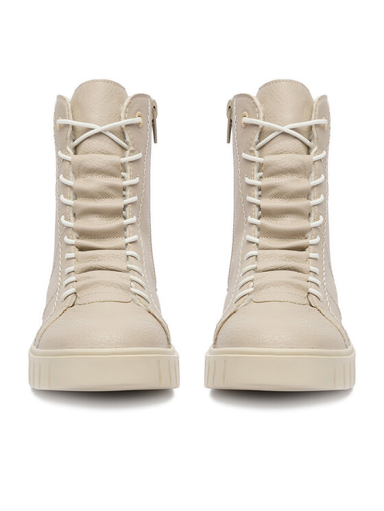 Rieker Rieker Schnürschuhe Y3420-61 Beige