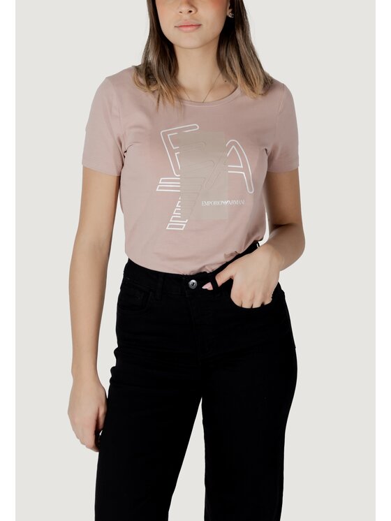 EA7 Emporio Armani EA7 Emporio Armani T-shirt 7W000187 AF10373 Rosa Casual Fit