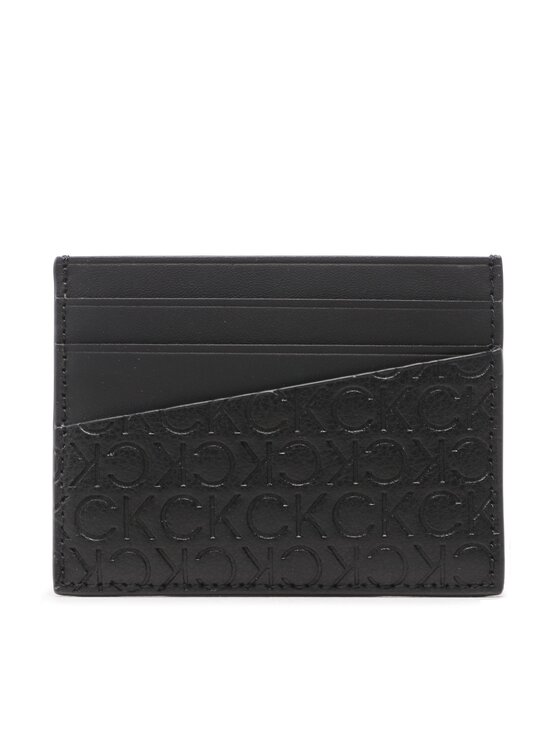 Etui pentru carduri Calvin Klein Ck Must Mono Cardholder 6Cc K50K510319 Negru