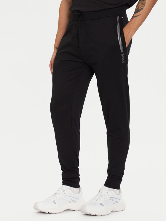 BOSS BOSS Teplákové kalhoty Authentic 50545565 Černá Slim Fit