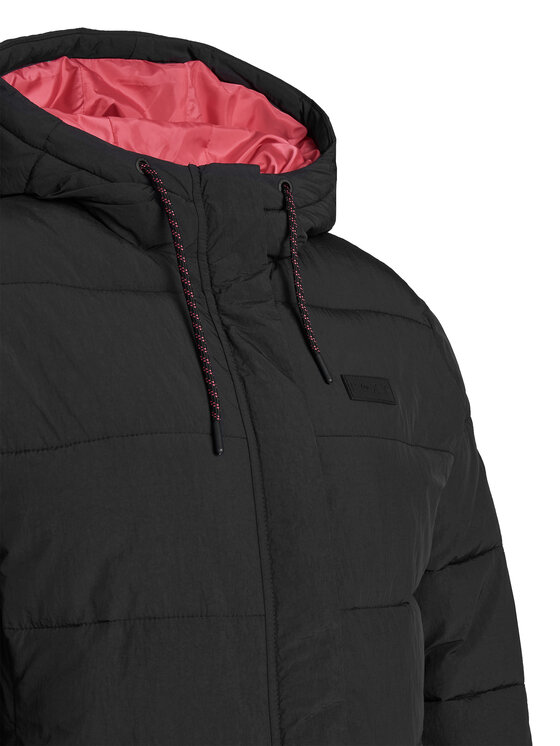 Roxy Roxy Демісезонна куртка Nightfall ERJJK03680 Чорний Regular Fit