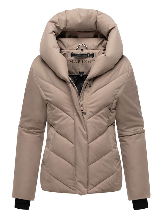 Marikoo Marikoo Kurtka zimowa Nadiraa Szary Regular Fit