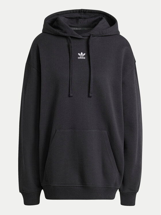 adidas adidas Majica dugih rukava Essentials IY9615 Crna Oversize