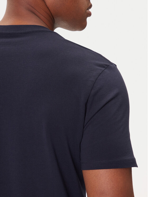 Guess Guess Тишърт M5BI72 I3Z14 Син Slim Fit
