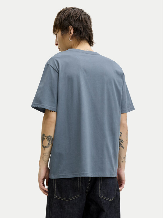 Jack & Jones Jack & Jones Tričko Paulos 12278787 Modrá Relaxed Fit