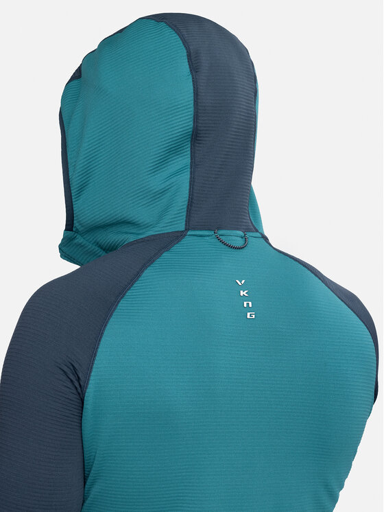 Viking Viking Bluza Birger Man Hoodie Niebieski Regular Fit