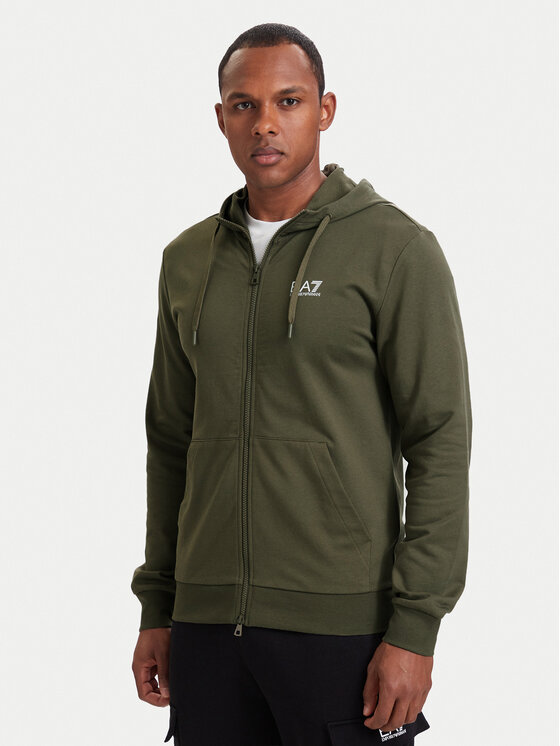 EA7 Emporio Armani EA7 Emporio Armani Pulóver 7M000568 AF13512 U7014 Sötétzöld Regular Fit