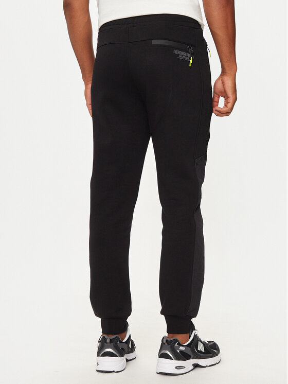 Aeronautica Militare Aeronautica Militare Jogginghose 242PF949F565 Schwarz Regular Fit
