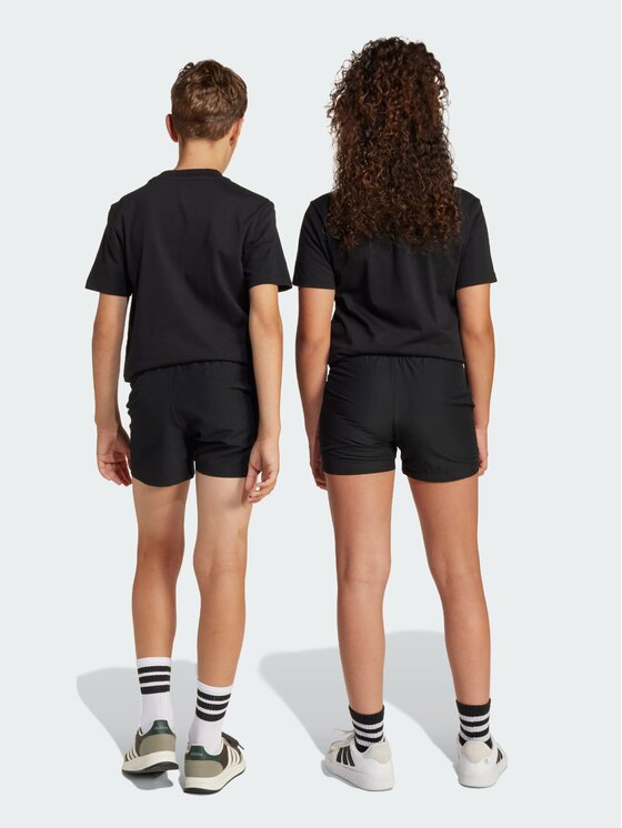 adidas adidas Szorty materiałowe 155857 Czarny Regular Fit