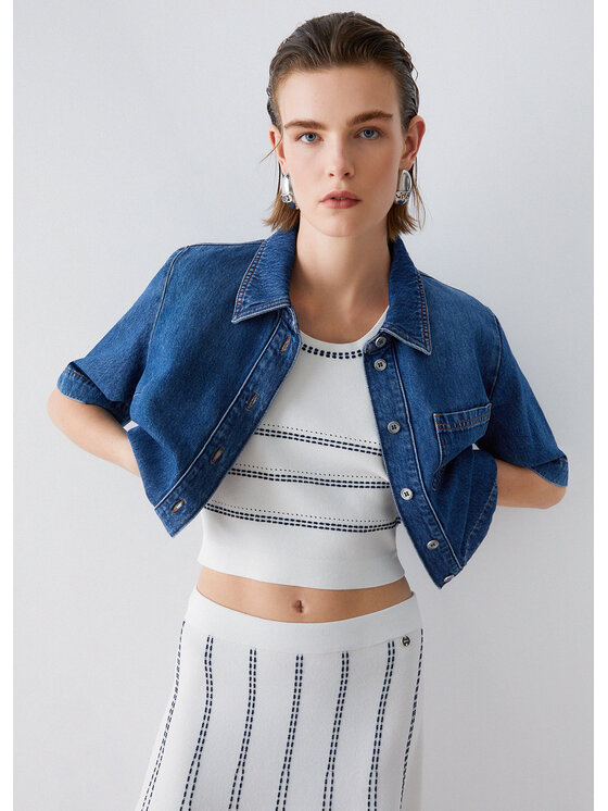 Liu Jo Liu Jo Maglione WA6146MA81R03A83 Viola Regular Fit