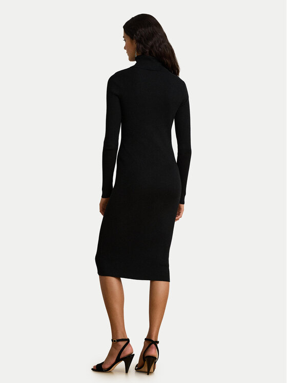 LAUREN RALPH LAUREN LAUREN RALPH LAUREN Трикотажна сукня 200P14784001 Чорний Slim Fit