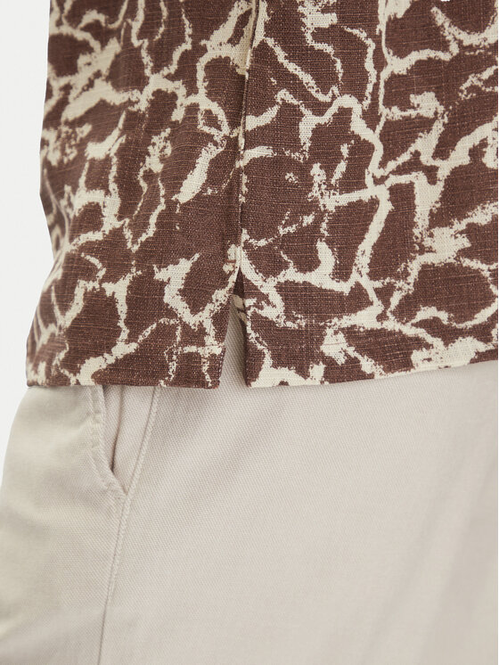 Mustang Mustang Πουκάμισο Layton 1016253 Καφέ Relaxed Fit
