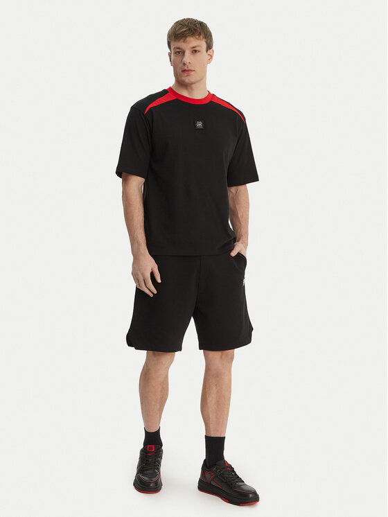 HUGO HUGO T-Shirt Dedril_RB 50559670 Černá Regular Fit