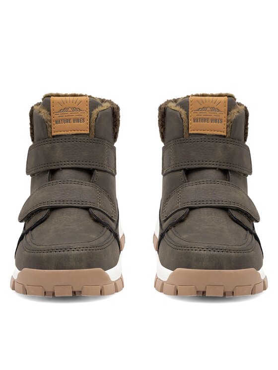 Action Boy Action Boy Schnürschuhe AVO-TM9090-003(III)CH Khakifarben