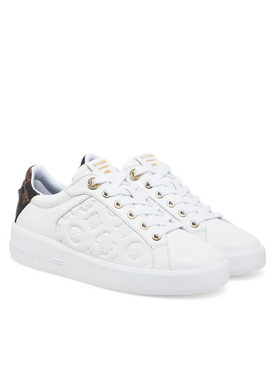 Guess Guess Сникърси FLJRON FAL12 Бял