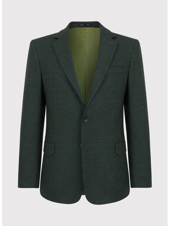 Pako Lorente Pako Lorente Marynarka P22WP-3X-029 Zielony Slim Fit