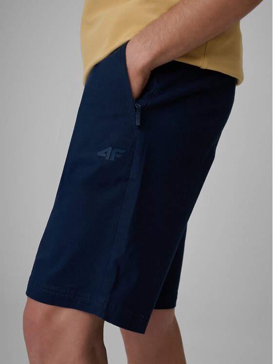 4F 4F Pantaloncini di tessuto 4FRSS26TSHOM0929-31S Blu scuro Regular Fit