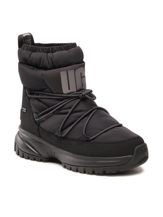 Ugg Ugg Sniego batai W Yose Ruffer Mid 1131978 Juoda
