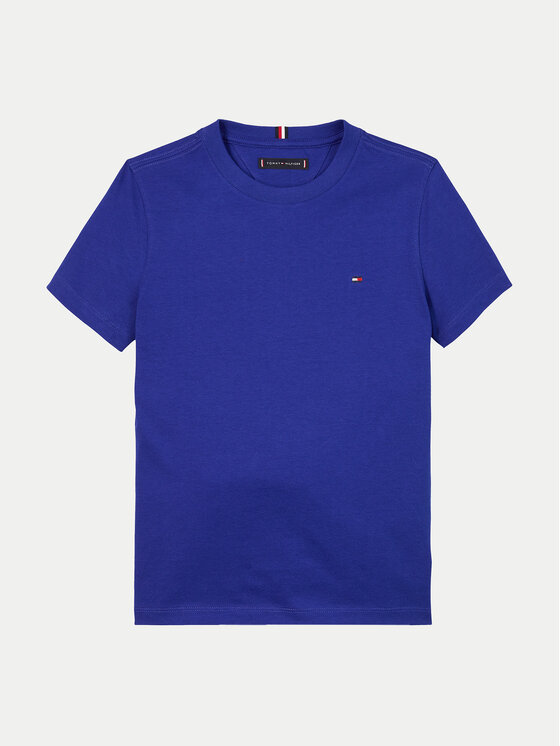 Tommy Hilfiger Tommy Hilfiger Tričko Essential KB0KB06879 D Modrá Regular Fit