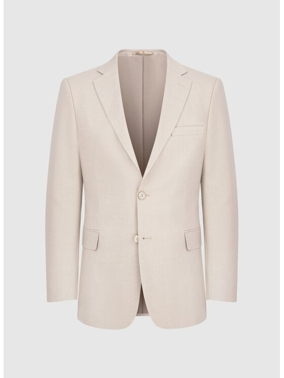 Pako Lorente Pako Lorente Marynarka P24SF-3G-034 Beżowy Slim Fit