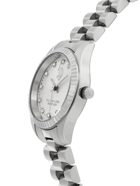 U.S. Polo Assn. U.S. Polo Assn. Zegarek Grace USP8494ST Srebrny