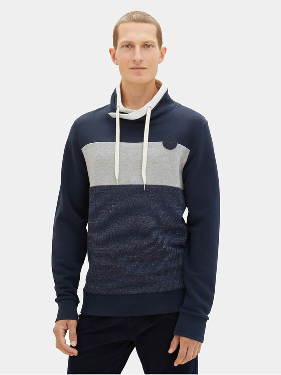 Tom Tailor Tom Tailor Sweatshirt 1037761 Dunkelblau Regular Fit