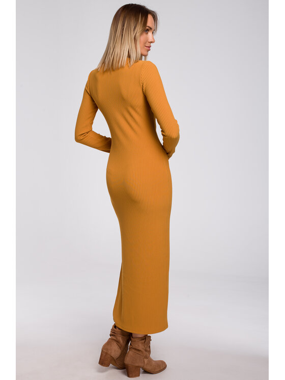 Made of Emotion Made of Emotion Vestito di maglia M544 Giallo