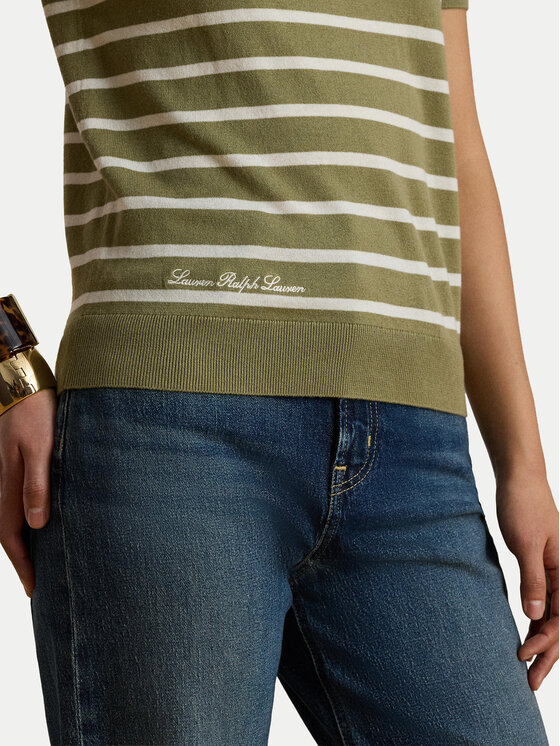 LAUREN RALPH LAUREN LAUREN RALPH LAUREN T-Shirt Eyelah 200P13973001 Πράσινο Regular Fit