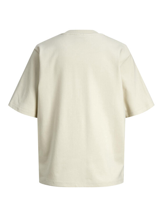 JJXX JJXX Majica 12241203 Écru Loose Fit