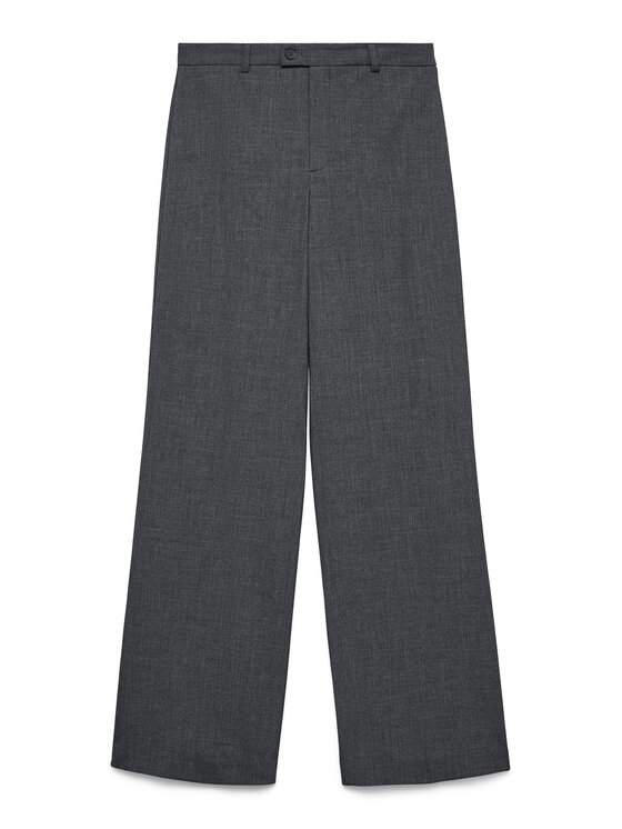 Vero Moda Vero Moda Pantaloni din material Texas 10334103 Gri Straight Fit