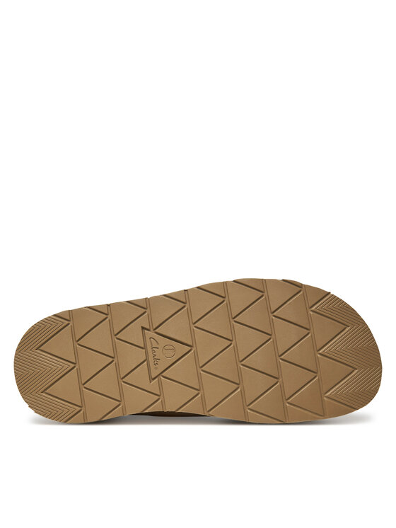 Clarks Clarks Klapki Solsbury  26180882 Brązowy