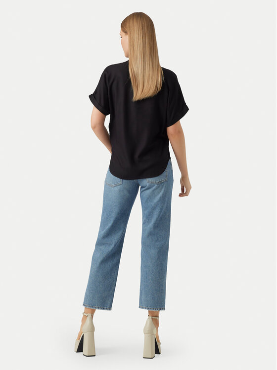 Vero Moda Vero Moda Bluzka Beauty 10279697 Czarny Regular Fit