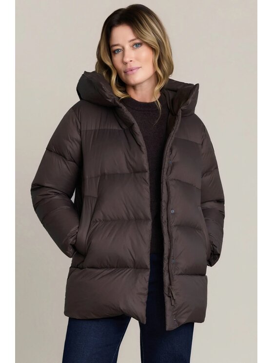 Lancerto Lancerto Kurtka puchowa Amaranta KU135226000004 Brązowy Regular Fit